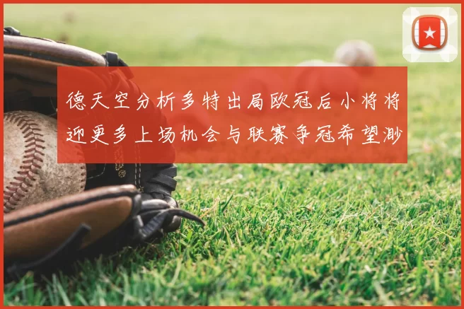 德天空分析多特出局欧冠后小将将迎更多上场机会与联赛争冠希望渺茫
