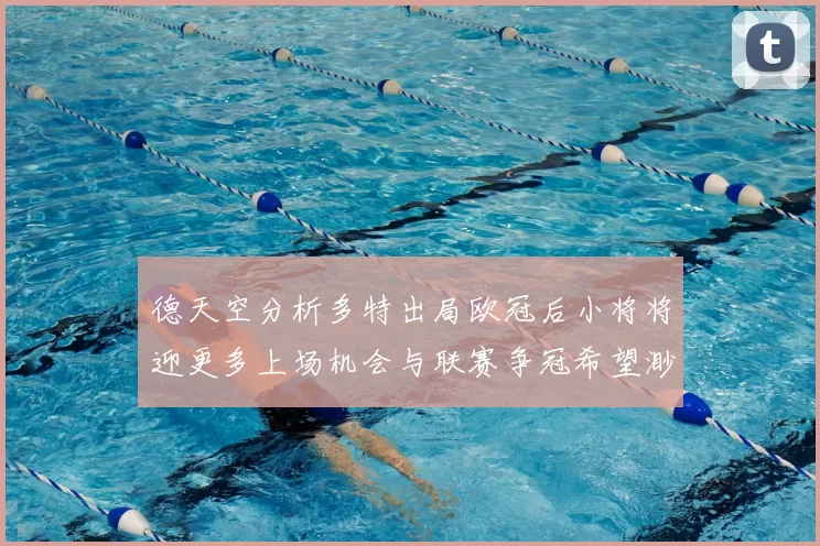 德天空分析多特出局欧冠后小将将迎更多上场机会与联赛争冠希望渺茫
